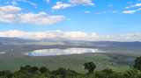 Landscape of NgoroNgoro crater. Tanzania, Africa
