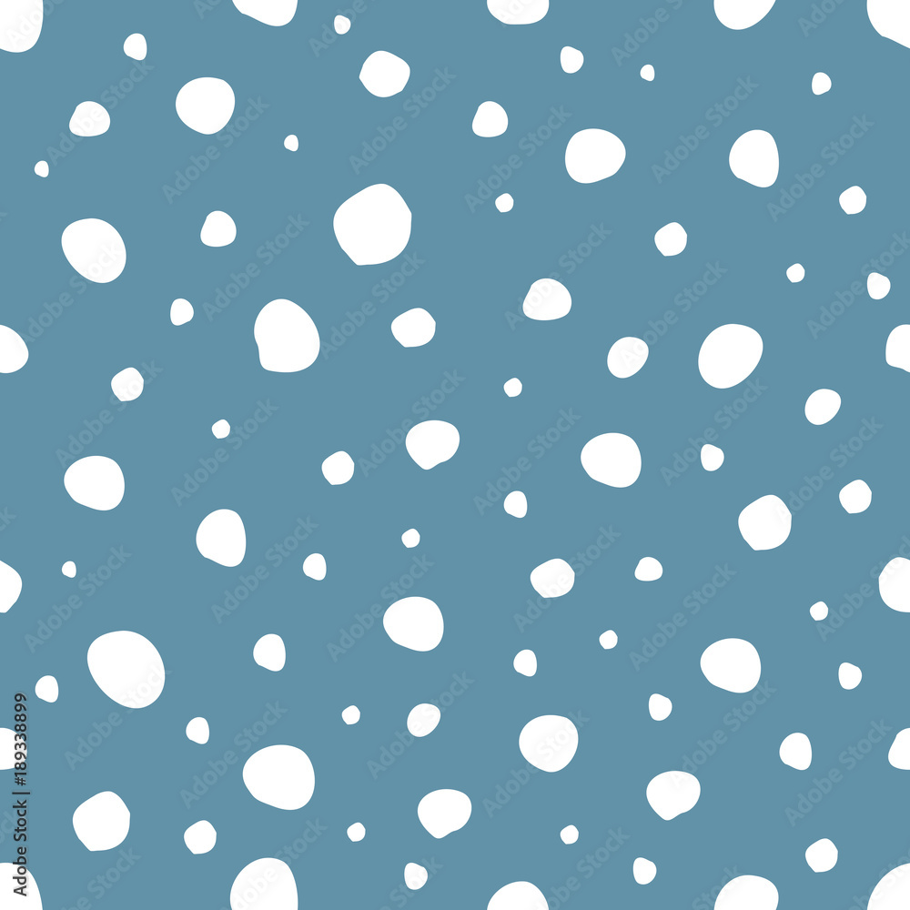 Snow seamless pattern Snow seamless pattern