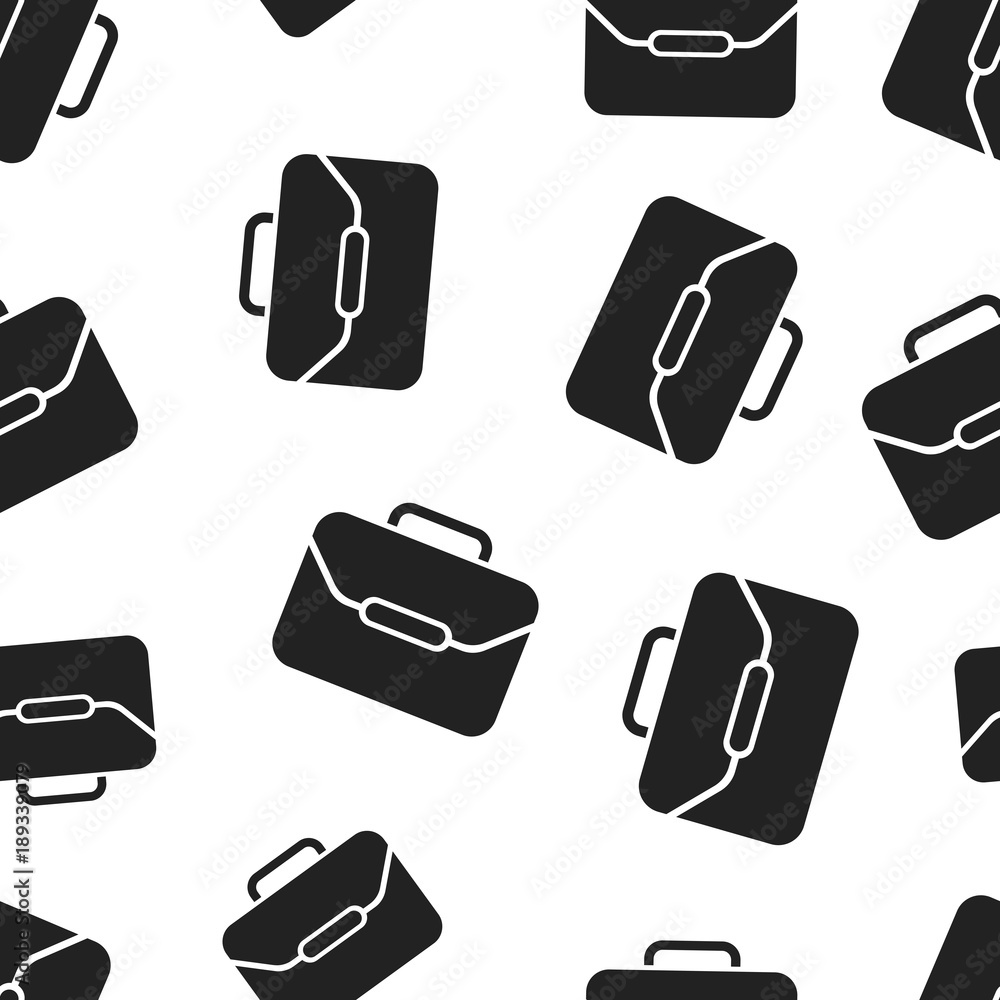 Suitcase seamless pattern background. Business flat vector illustration. Luggage sign symbol pattern. Suitcase seamless pattern background. Business flat vector illustration. Luggage sign symbol pattern.