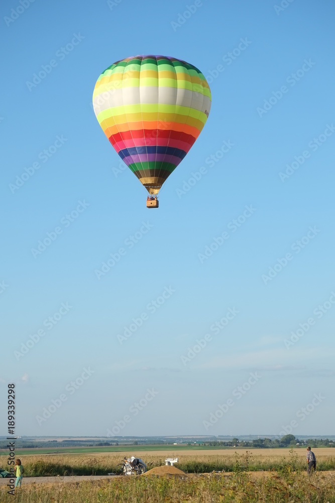 Fototapeta premium balloon against the blue sky