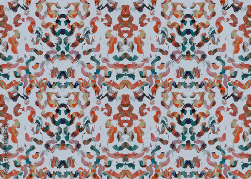Indonesian seamless pattern. 