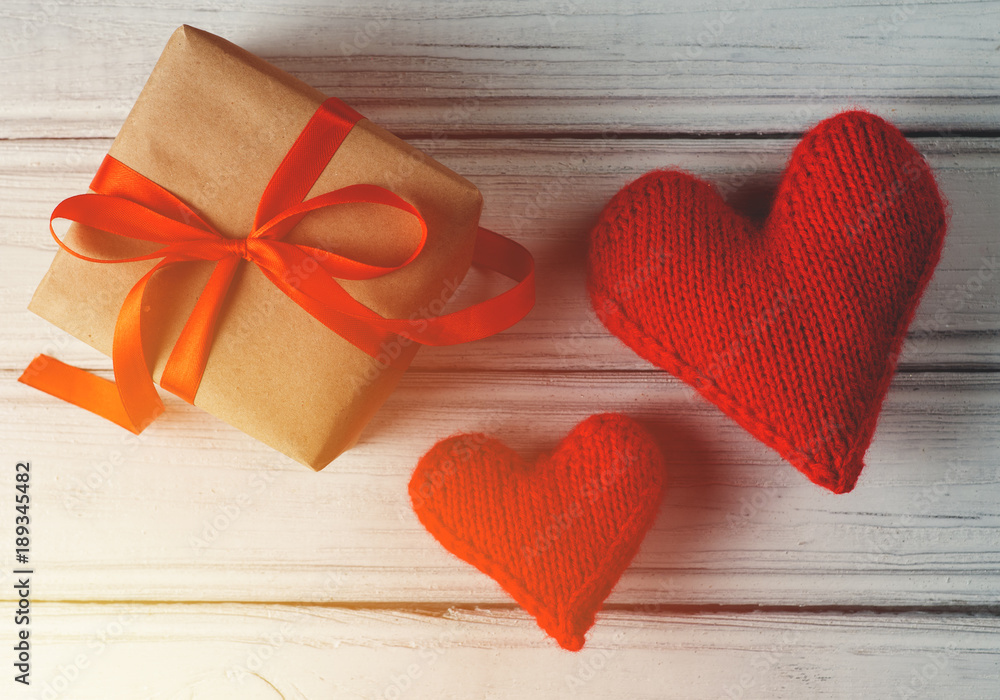 A gift on Valentine's day February 14 for his beloved woman