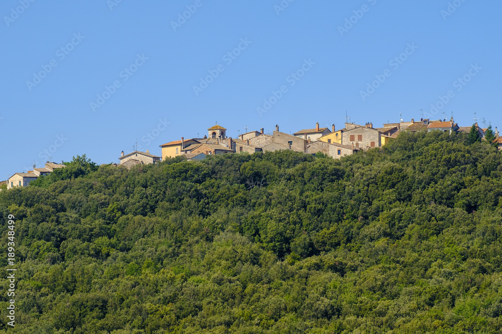 Porchiano, old village in Umbria (Italy)