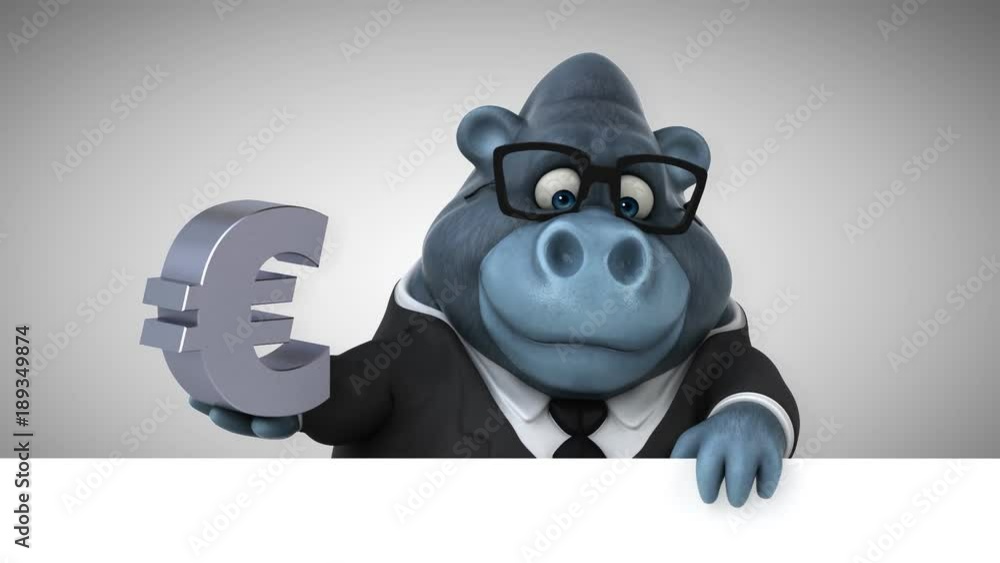 Fun gorilla - 3D Animation Fun gorilla - 3D Animation