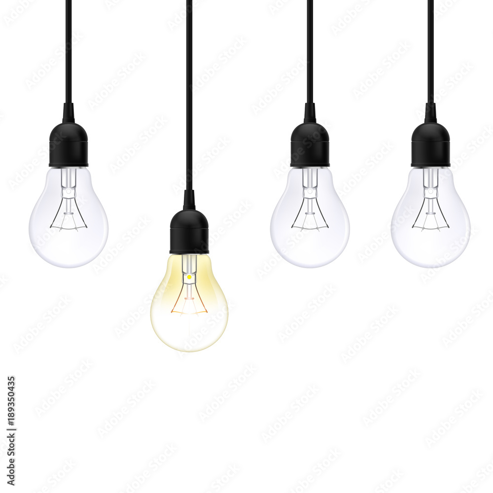 Naklejka premium Bulb