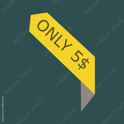 sale banner design flat