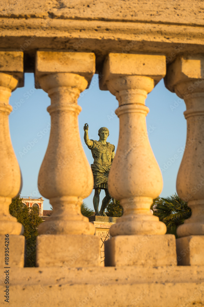 Fototapeta premium Statue of Caesar, found in Naples