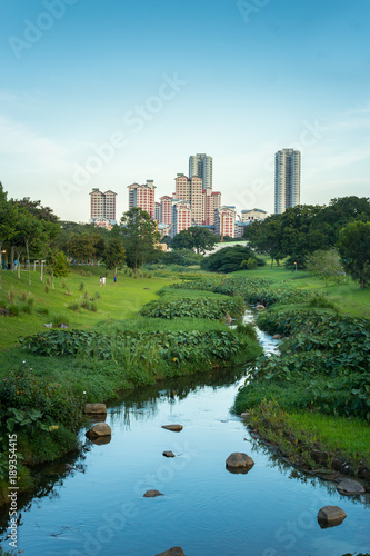 Photography Water way at Bishn Angmokio park