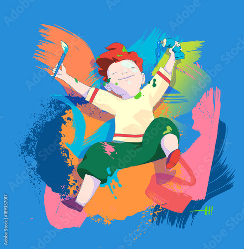 La vita è un'esplosione di colori