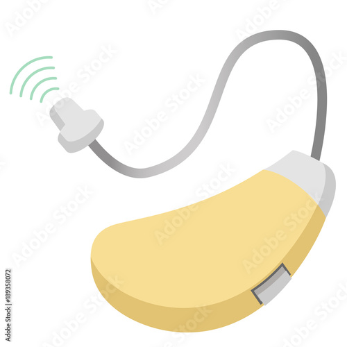 Hearing Aid Behind The  Ear Sound Amplifier Listening Device
