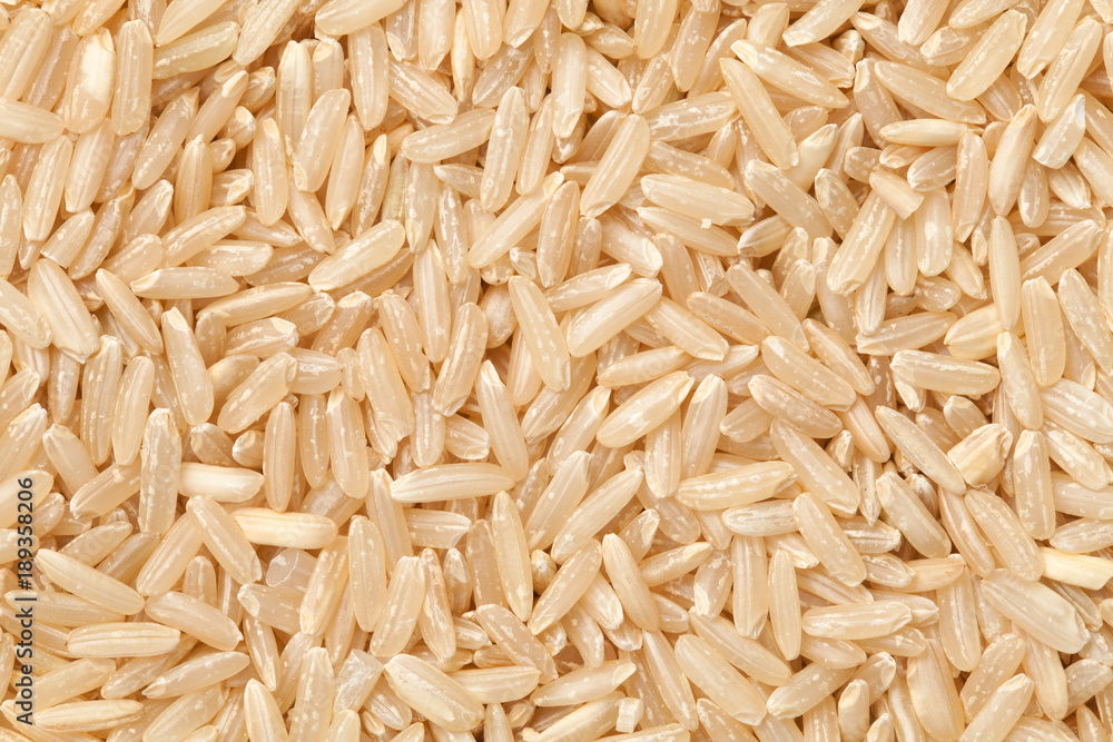 Long Grain Brown Rice Background Long Grain Brown Rice Background