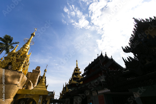 Yelena Paya pagoda, Pagoda on a small island (Syriam, Myanmar)
 photo