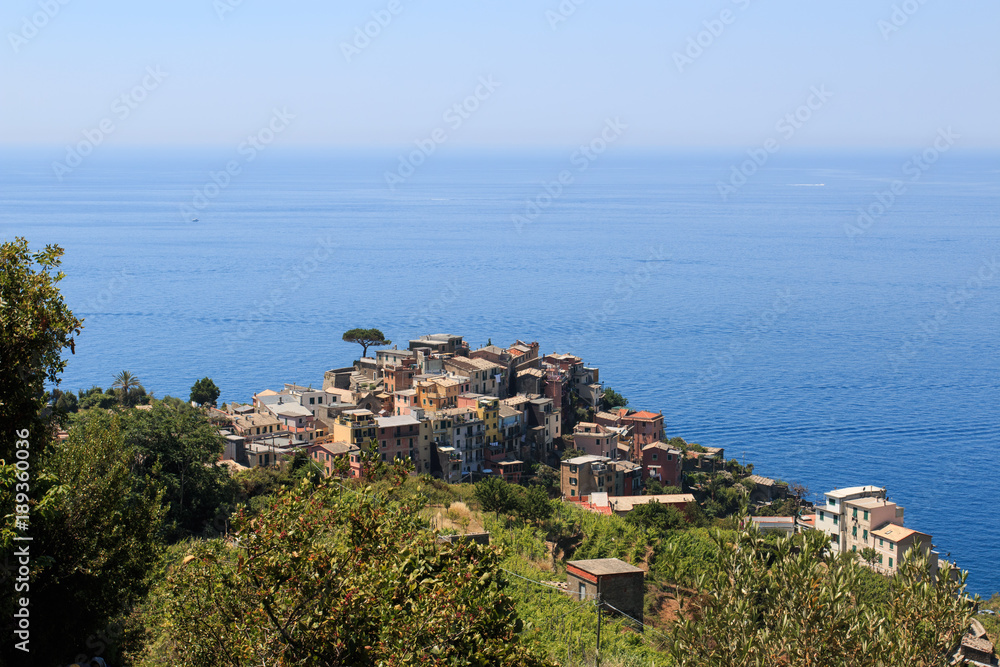 panorama sul borgo di Corniglia - Cinque Terre