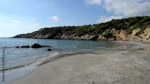 Cala boix on the island of Ibiza, Balearic Islands photo