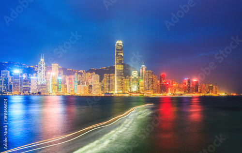 Amazing view on Hong Kong city skyline, China © Rastislav Sedlak SK