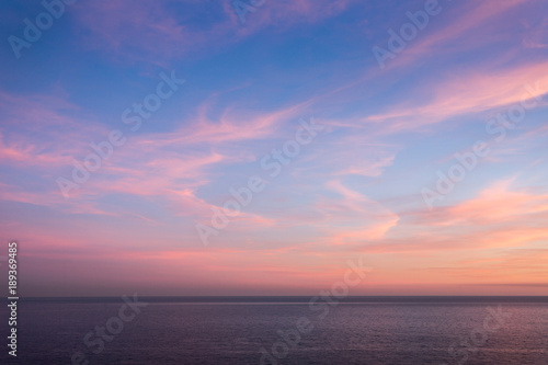Coast landscape sunset of Costa Brava, Spain. © funkyfrogstock