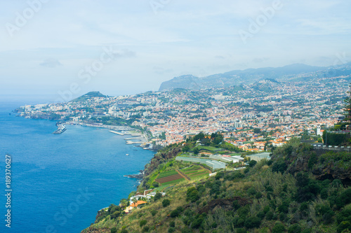 Cityscape of Funchal - Madeira island, Portugal