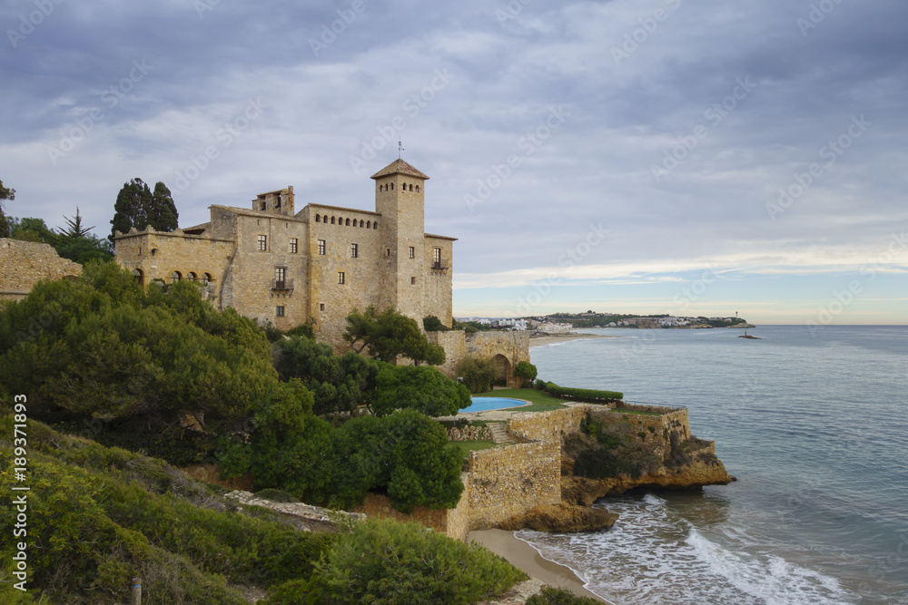 Tamarit castle in Tarragona, Spain