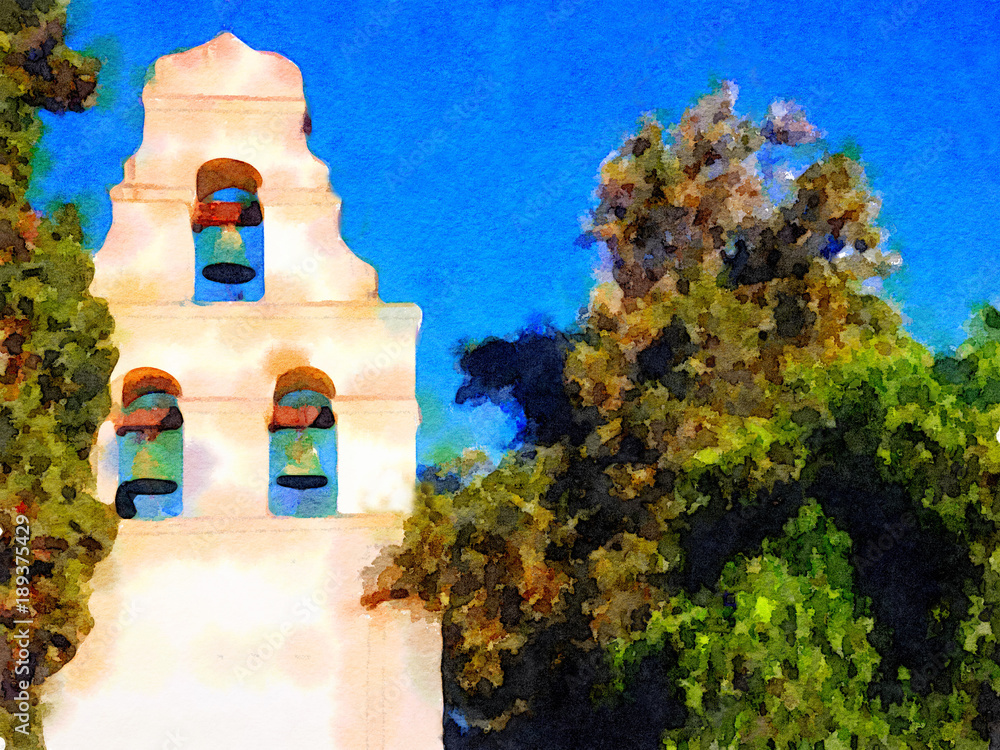 Fototapeta premium Mission In Northern California