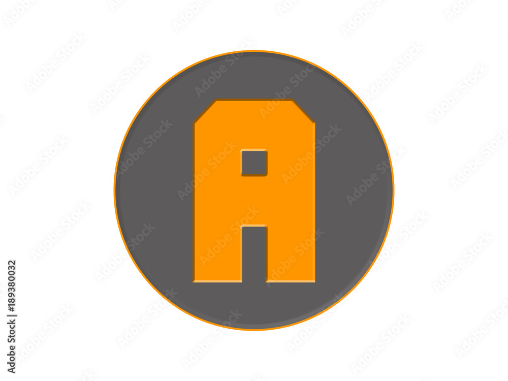 A letter A letter