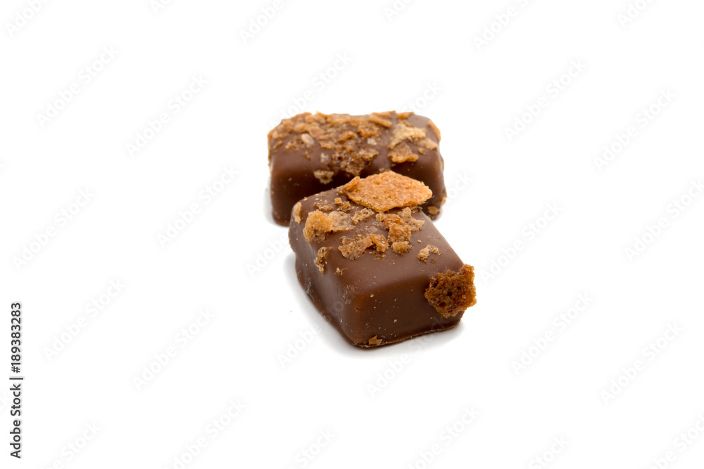 exclusive collection chocolate sweets isolated on the white exclusive collection chocolate sweets isolated on the white