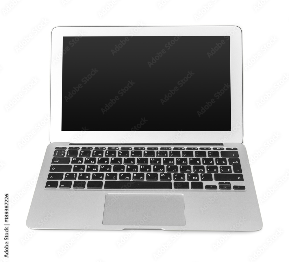 laptop isolated on white laptop isolated on white