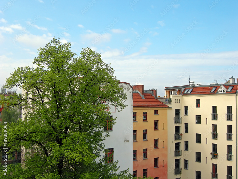 Fototapeta premium Sanierte Altbauten