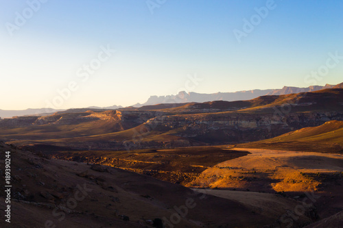 Golden Gate Highlands National Park panorama, South Africa © elleonzebon