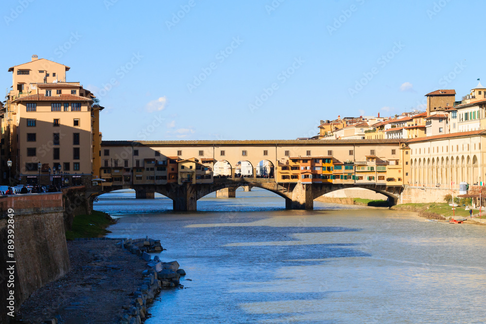 Old Bridge view, Florence, Italy