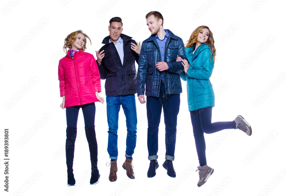 Obraz premium youth in jackets