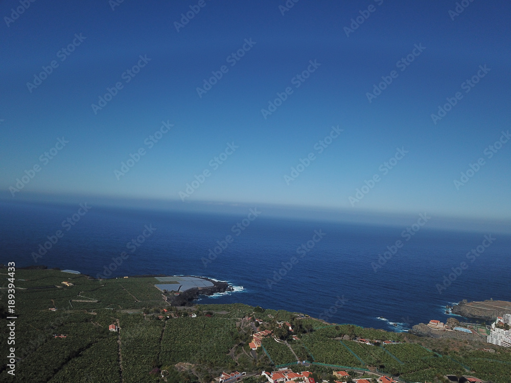 Landscapes at Tenerife from above