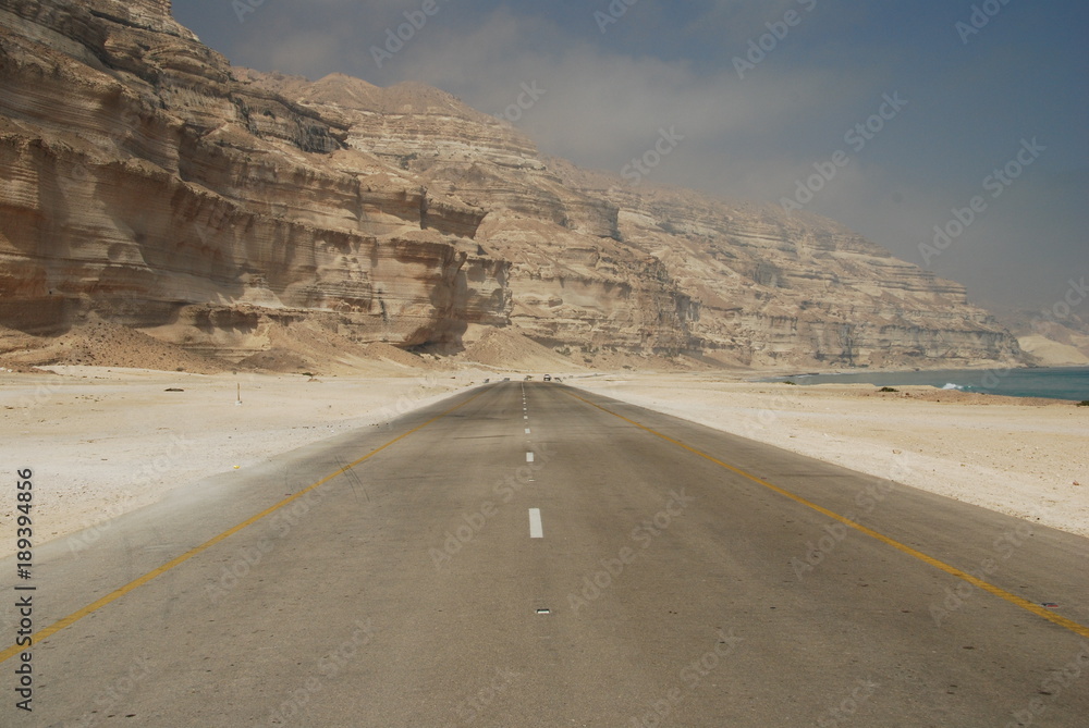 Falaises de Hasik, près de Salalah, Oman
