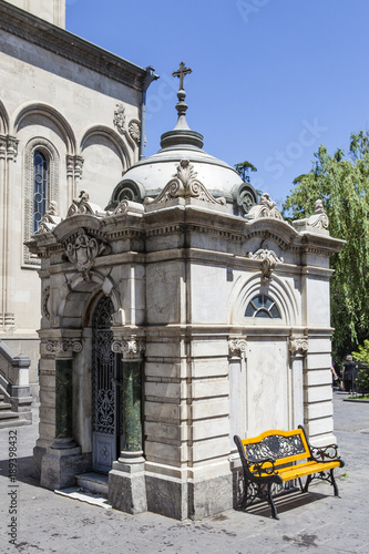 Chapel next to the Kashveti church of Saint George in Tbilisi, Georgia