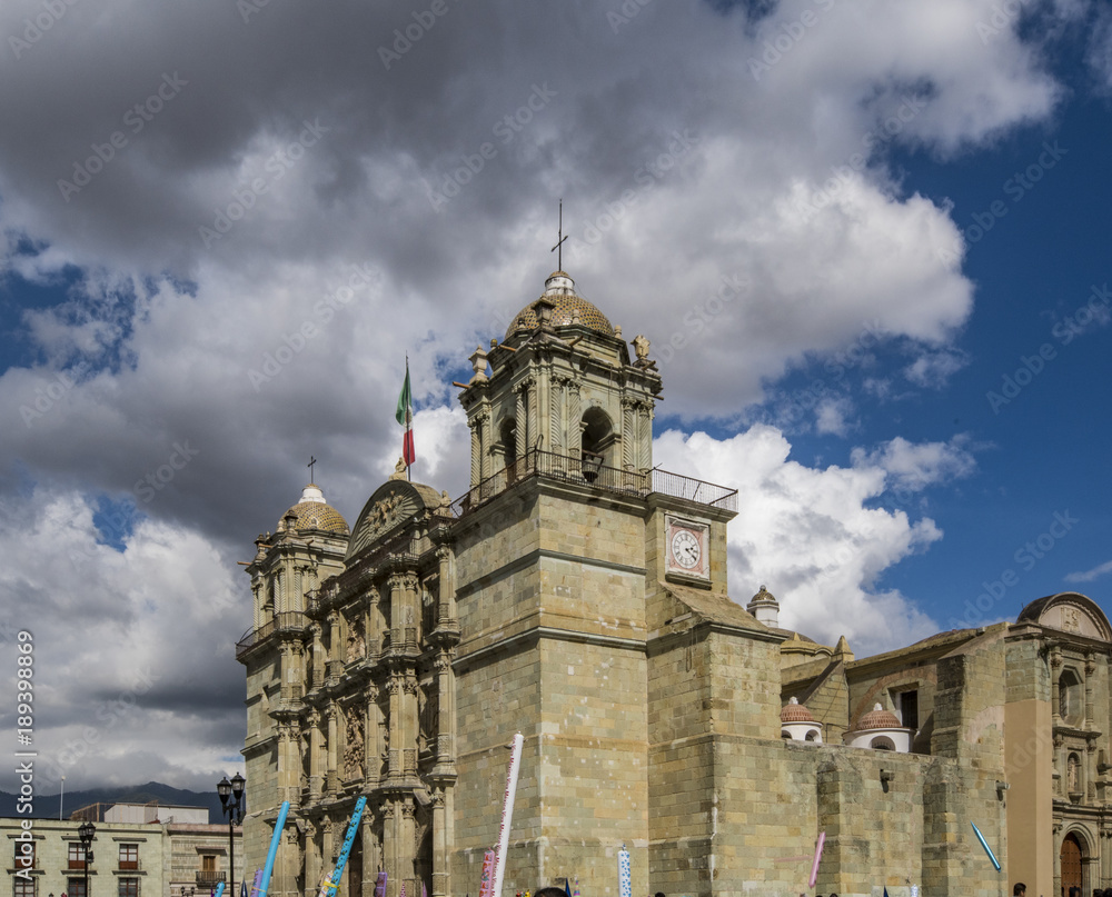 Fototapeta premium oaxaca cathedral
