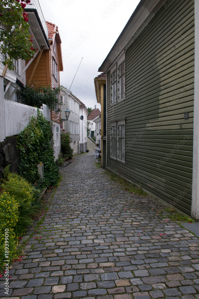 Altstadt von Bergen, Norwegen