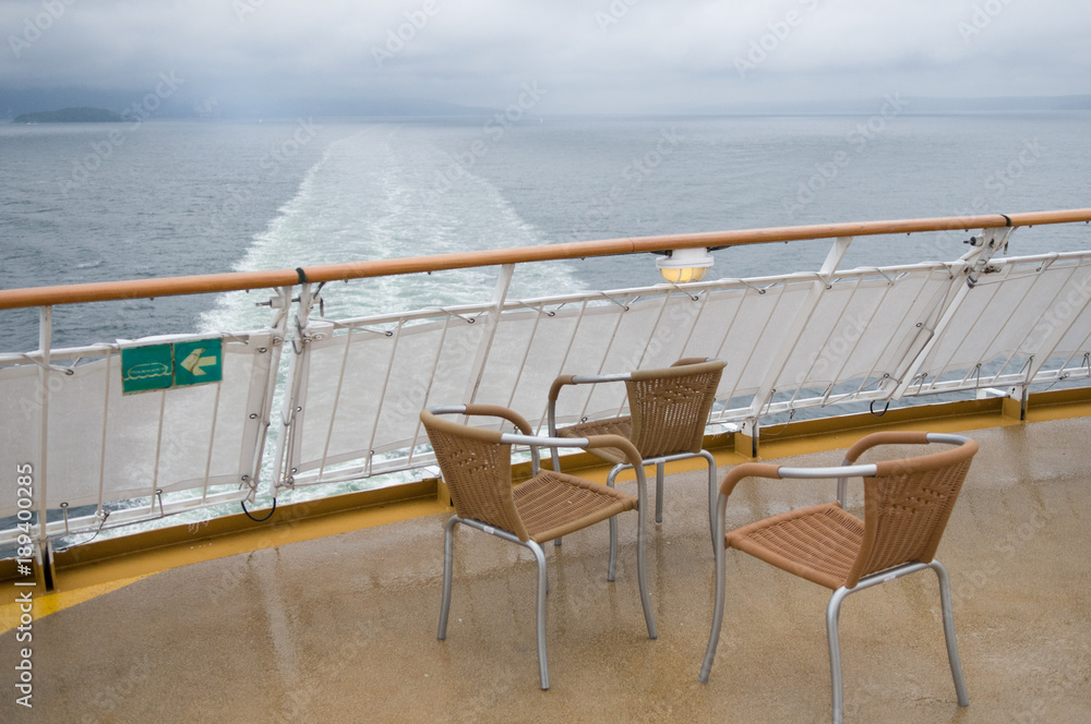 Fototapeta premium Fähre auf der Ostsee