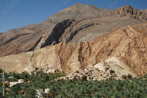 Ancien village, Birkat al Mawz, Oman photo