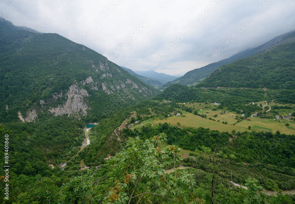 Devil's Lies (Davolje lazi) canyon of Tara river, Montenegro.