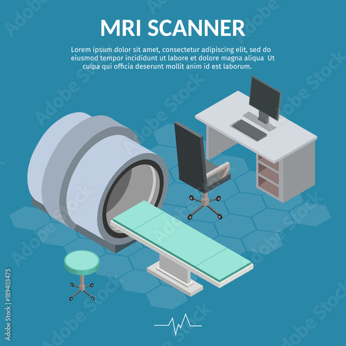 Vector isometric illustration city medical center hospital facades landscape.
