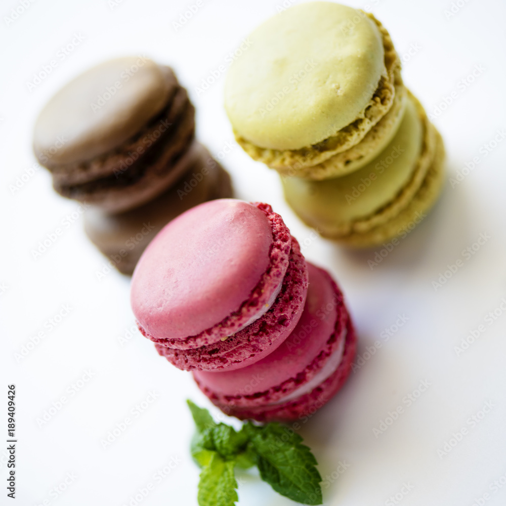 Macaroon desert trio Macaroon desert trio