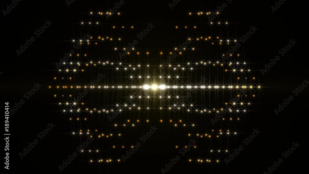 motion gold light and transparent background, alpha channel, loop Stock ...