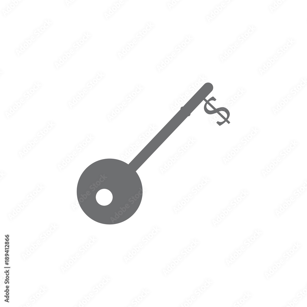 dollar key icon. Simple element illustration. Business icons universal for web and mobile dollar key icon. Simple element illustration. Business icons universal for web and mobile