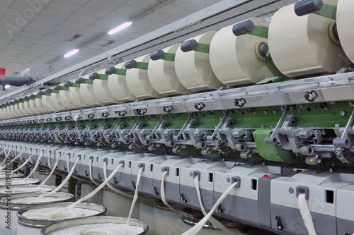 Coarse cotton factory in spinning production line