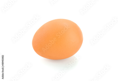 egg isolate on white background