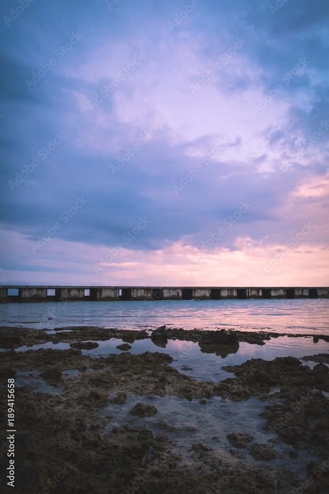 Obraz premium Sunset beach