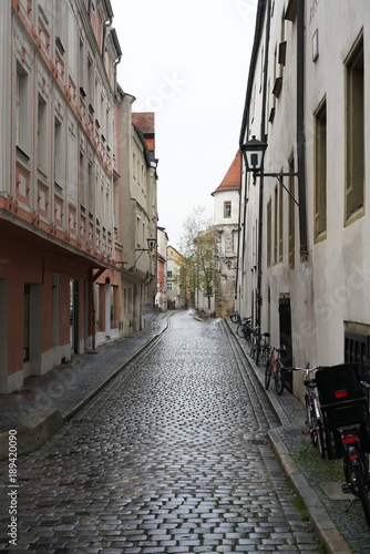 Regensburg ist eine alte deutsche Stadt in Bayern 