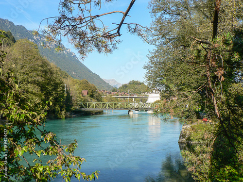 View of Interlaken, Switzerland 