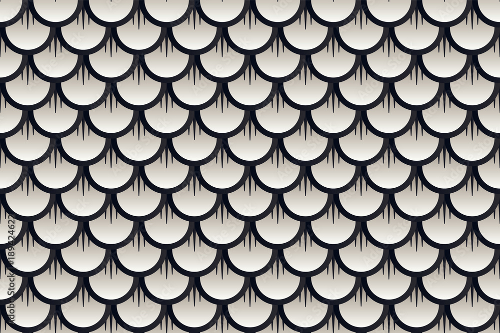 Fish scale seamless background vector Fish scale seamless background vector