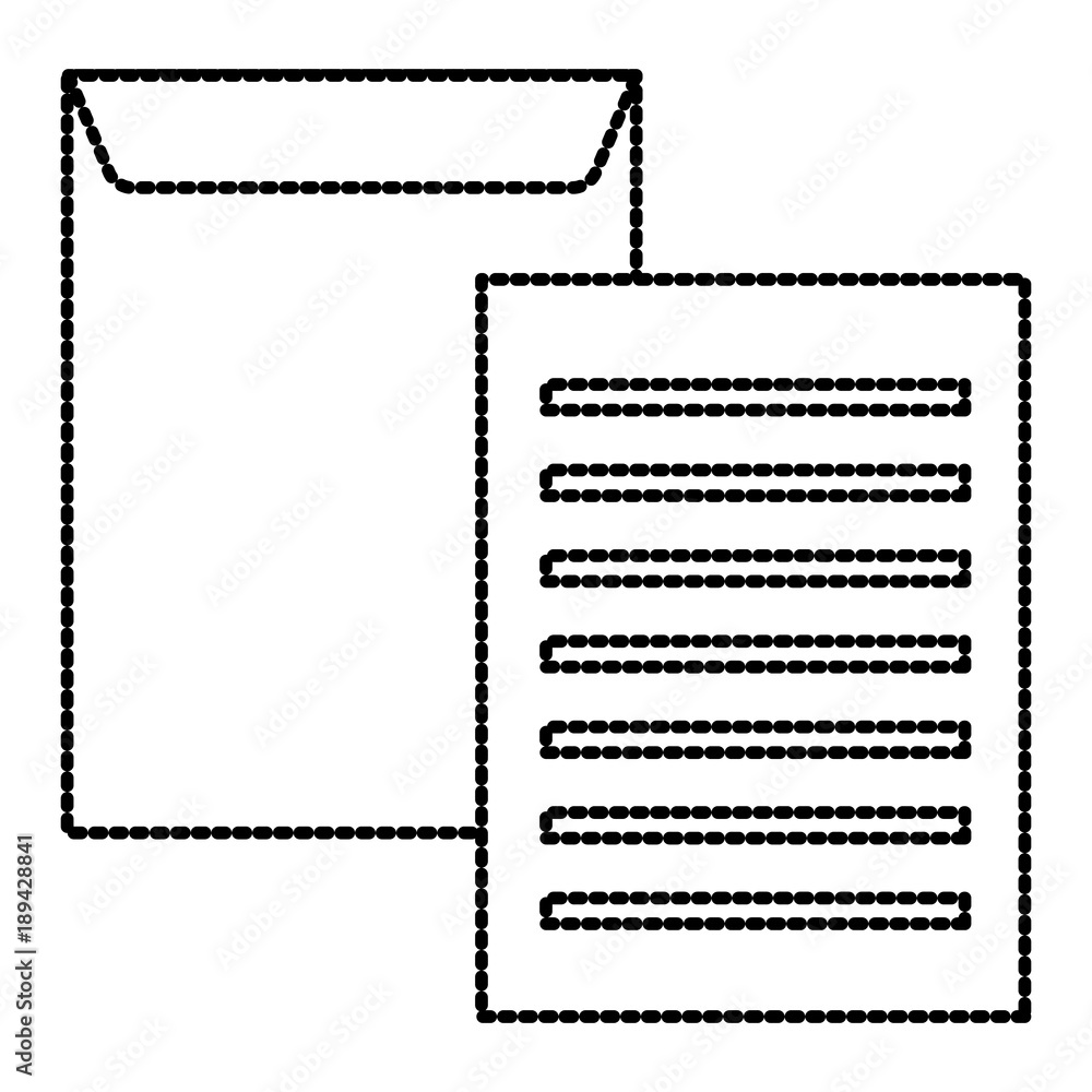 Envelope mock up icon vector illustration graphic design Envelope mock up icon vector illustration graphic design