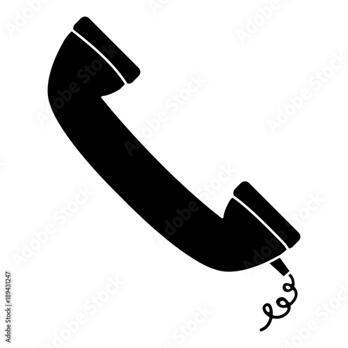 Telephone isolated symbol icon vector illustration graphic design